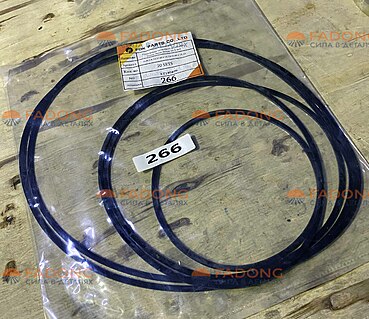 Уплотнение ZL40.6.8-3A/ZL40.6.13-1A/ZL40.6.15-3A (комплект резиновых колец 3вида 2вида по 2 шт)